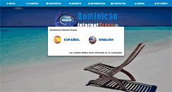 Desktop Screenshot of dominicaninternet.com